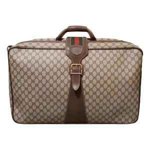 Gucci Beige Monogram Travel Bag